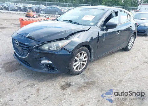 2014 Mazda Mazda3 I Grand Touring z USA, uszkodzony, nr VIN JM1BM1M72E1159341